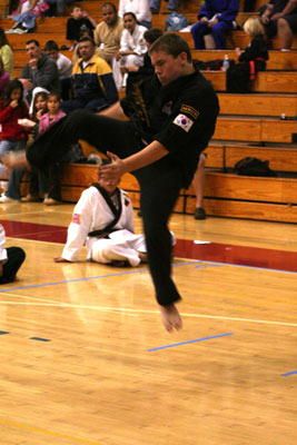 Inst. Matt Wagner in Black Belt Forms